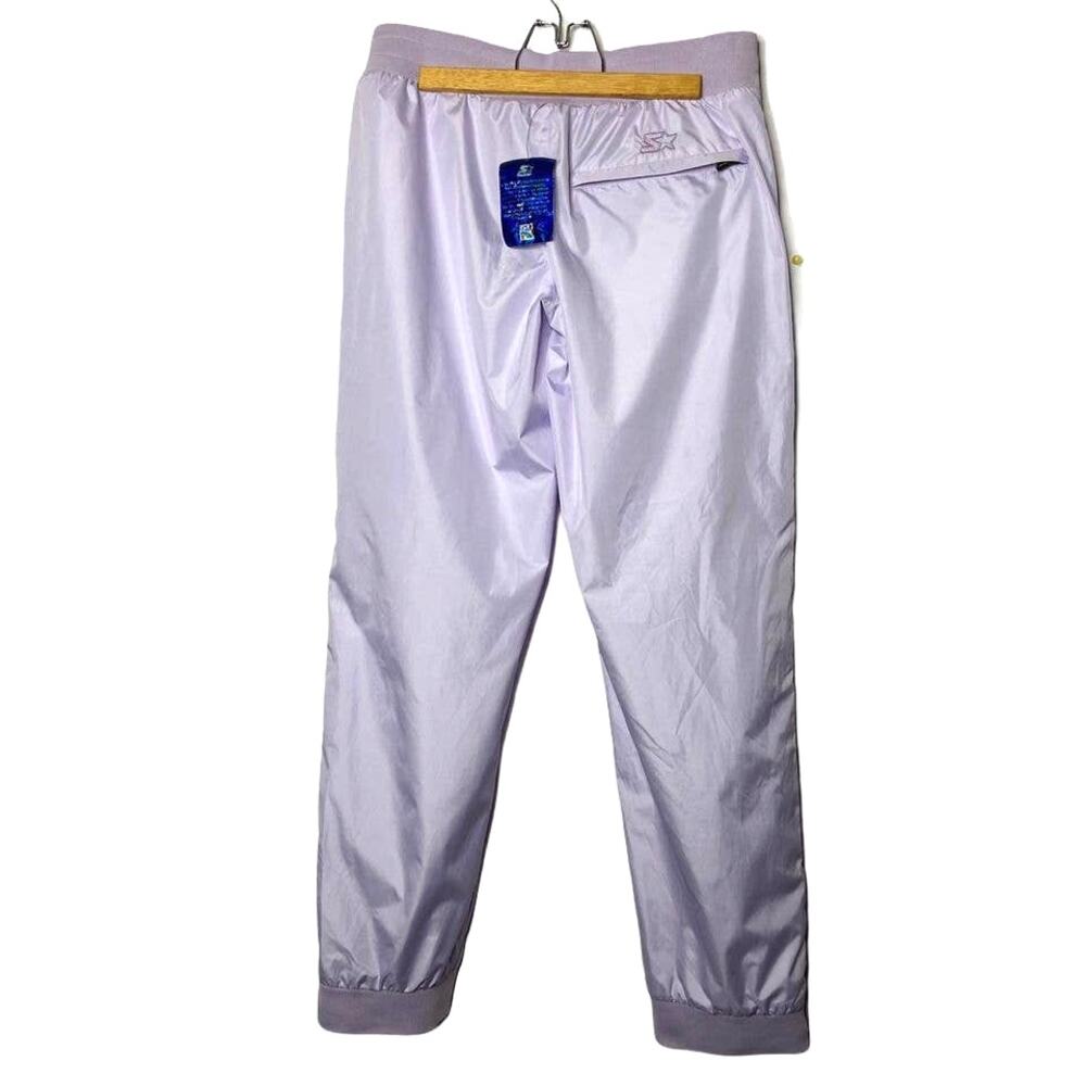 Starter Lavender Snap Button Side Break Away Pants - image 3
